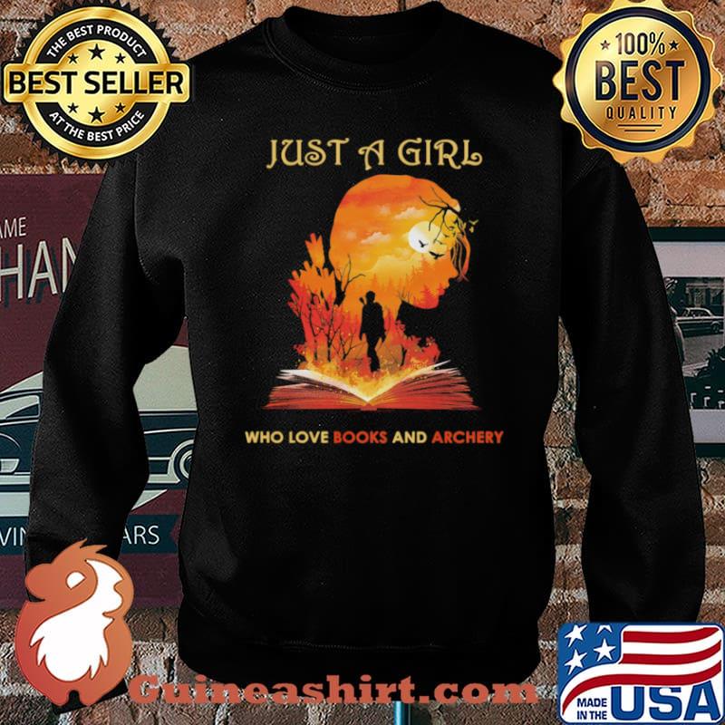 Just a girl who love books and archery Sweater
