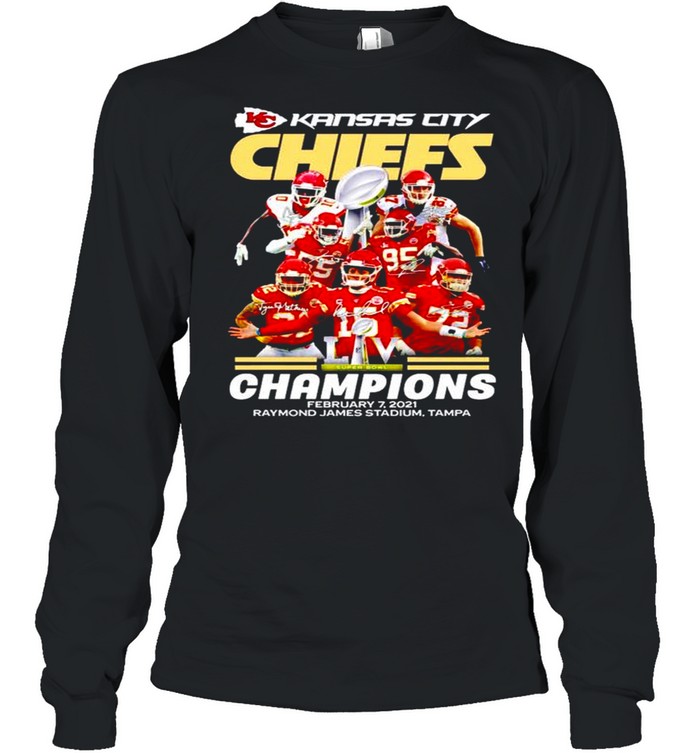 Kansas City Chiefs super bowl champions 2021 Raymond James Stadium Tampa shirt - Image 3