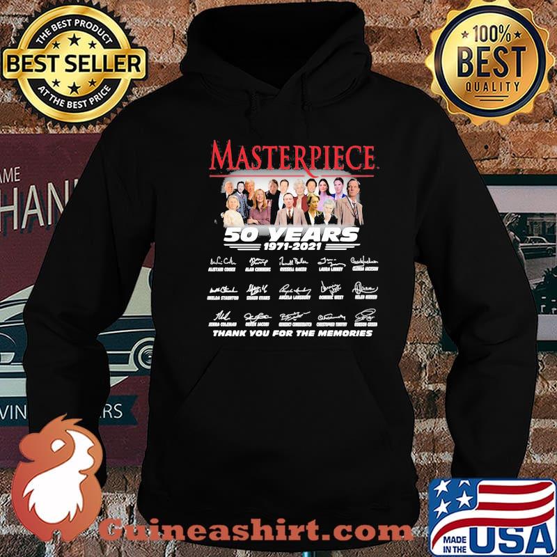Masterpiece 50 Years 1971 2021 Signature Thank You For The Memories Shirt