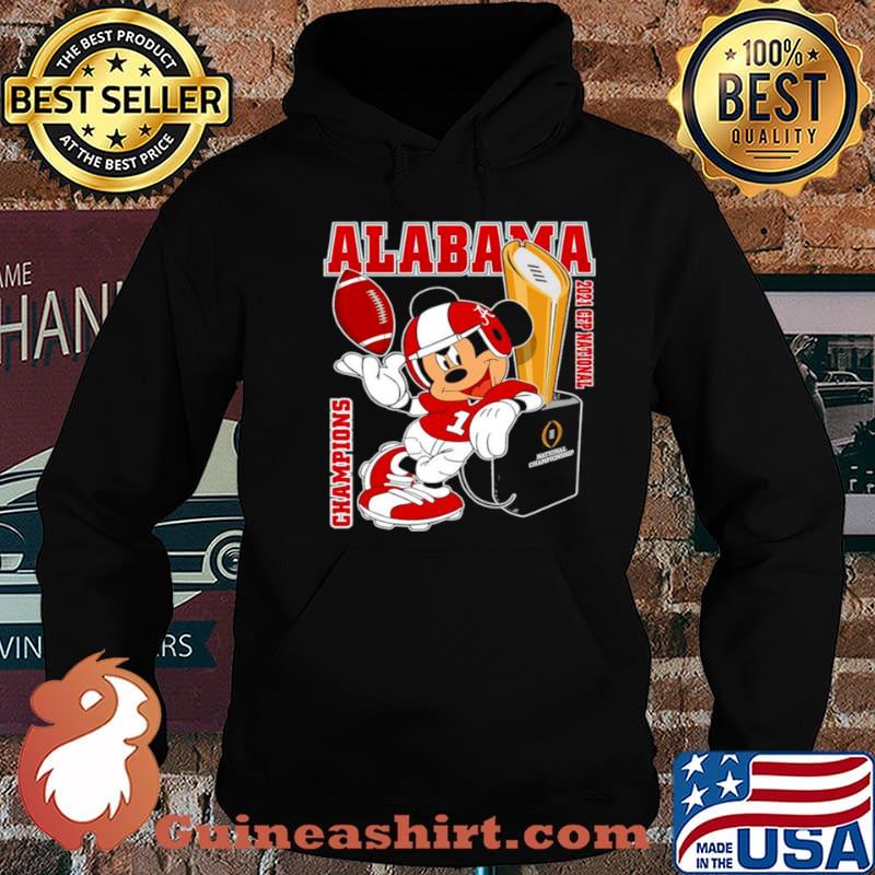 Mickey Mouse With Champions Of Alabama 2021 Cfp National shirt