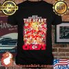 Never Underestimate The Heart Chiefs Football shirt