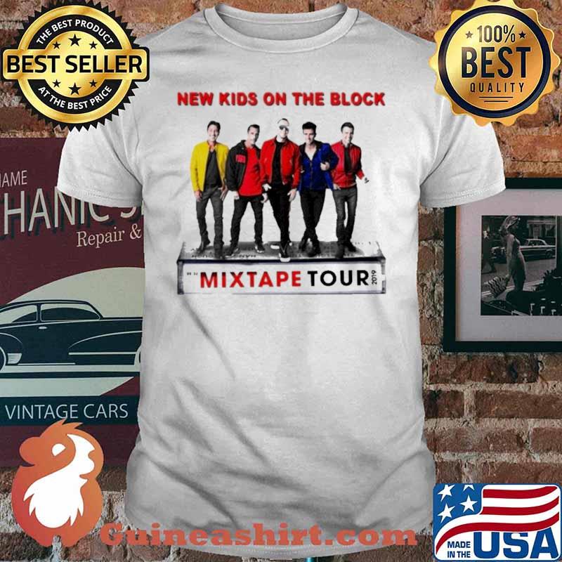 New kid on the block the mixtape tour 2019 t shirt