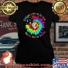 Nothin’ Left To Do But Smile Smile Smile Dancing Bear Sunflower Rainbow Grateful Dead Shirt Laides tee