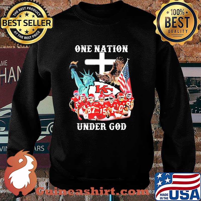 One Nation Under God Flag Us Kansas City Chiefs Shirt Sweater