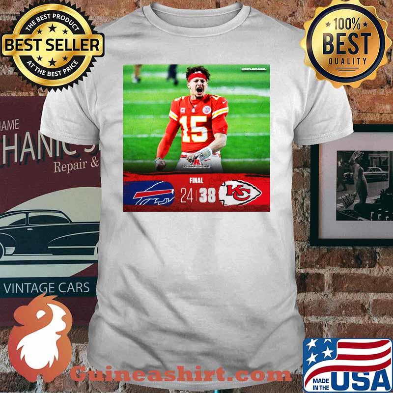Patrick Mahomes Championship Final Buffalo Bills vs Kansas City Chiefs 2021 shirt