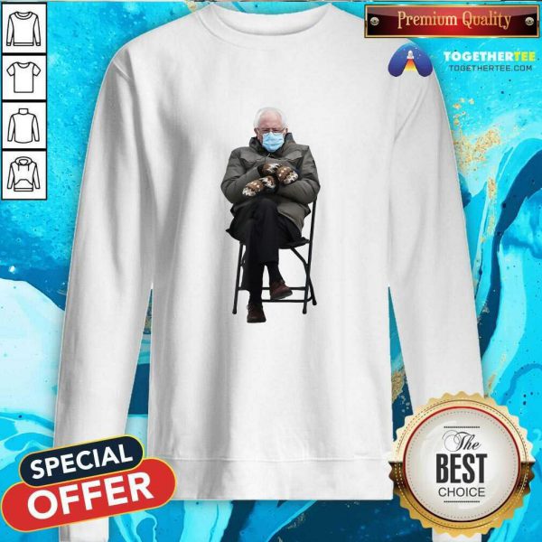 Perfect The Bernie Sanders Meme Has Merch Now Shirt - Image 5