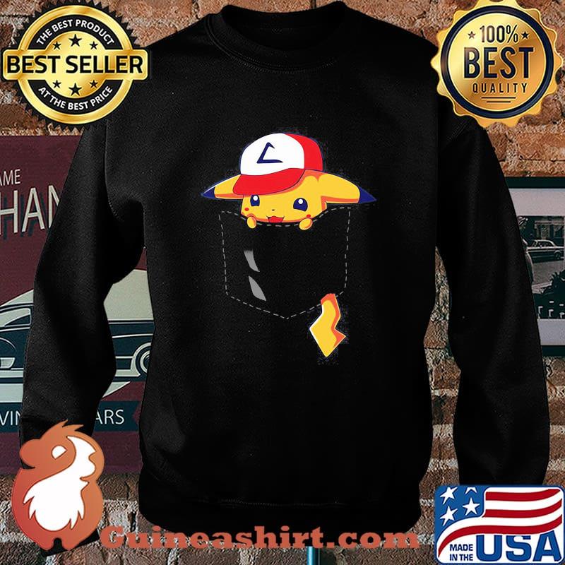 Pikachu Pokemon Cartoon Shirt Sweater