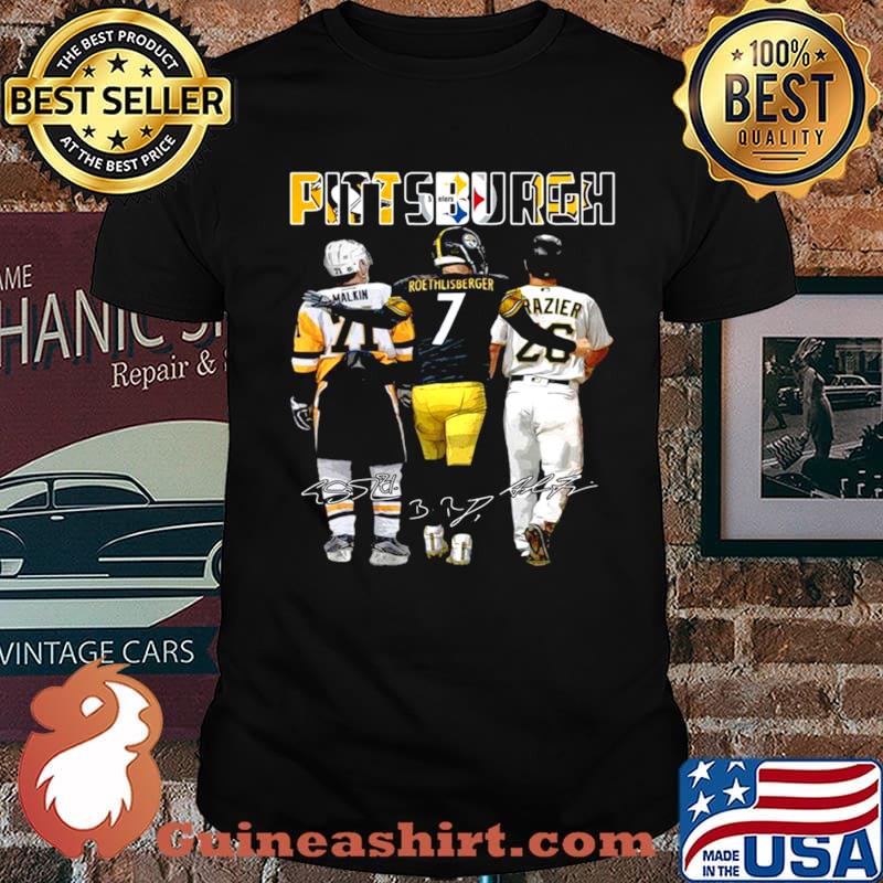 Pittsburgh Sport Malkin Roethlisberger Raizer signatures s Unisex