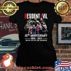 Resident Evil 25th Anniversary 1996 2021 Thank You For The Memories Shirt Laides tee