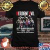 Resident Evil 25th Anniversary 1996 2021 Thank You For The Memories Shirt
