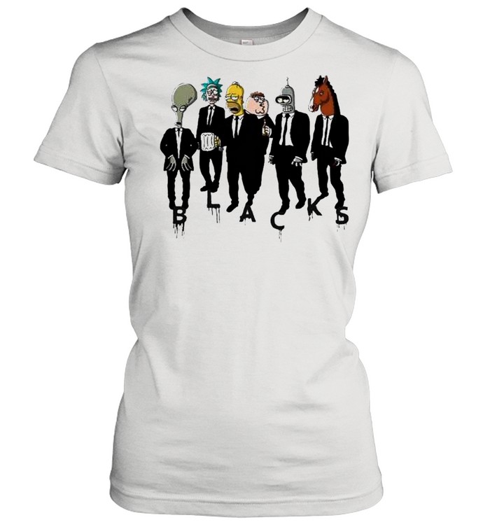 Rick and Friend black team shirt - Image 2