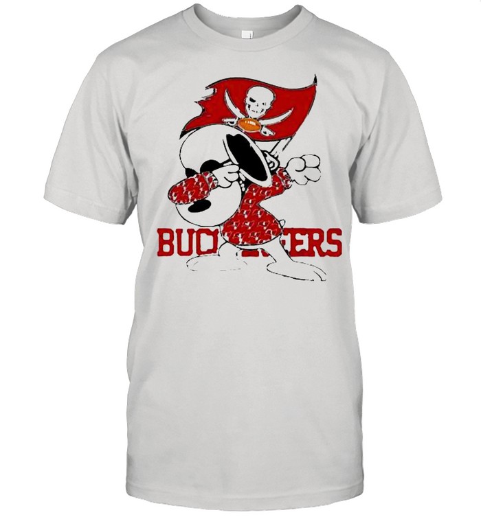 Snoopy dabbing tampa bay buccaneers 2021 shirt