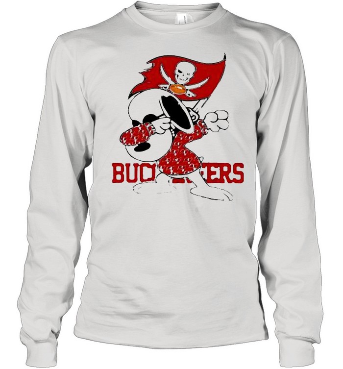 Snoopy dabbing tampa bay buccaneers 2021 shirt - Image 3