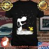 Snoopy With Woodstock Playing In The Snow Shirt