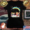 Snoopy Woodstock Play With Friends Rainbow Patrick’s Day Shirt Laides tee