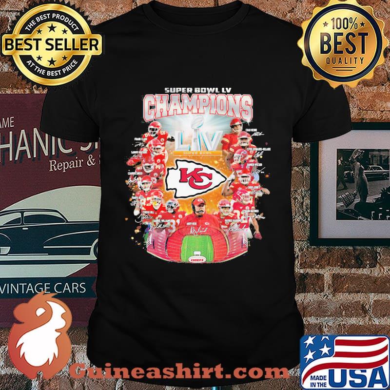 Super Bowl Lv Champions Liv Kansas City Chiefs Shirt