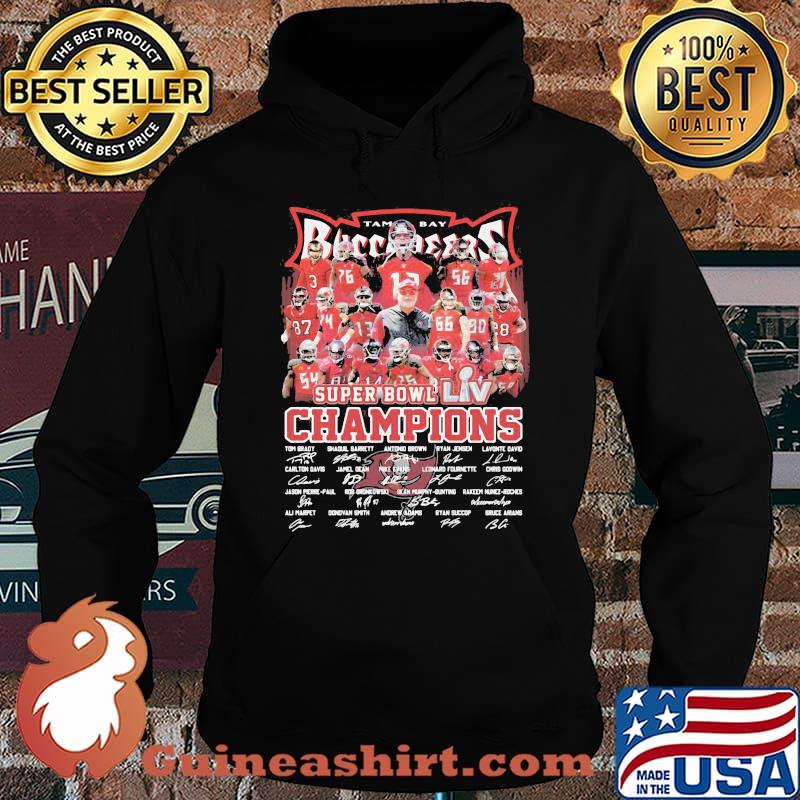 Tampa Bay Buccaneers Super Bowl Champions Signature Shirt Hoodie