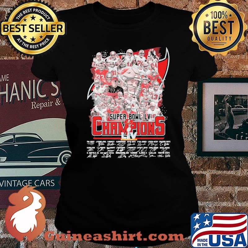 Tampa Bay Buccaneers Super Bowl Lv Champion Shirt Laides tee