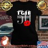 Tgif Fifty Thank God Lip Red Shirt Laides tee