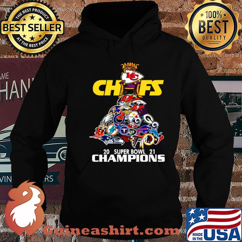 The Chiefs For All Team Football 2021 Super Bowl Champions shirt