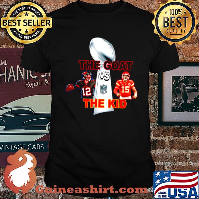 The Goat The Kid Brady Vs Mahomes With Nfl Champions s Unisex