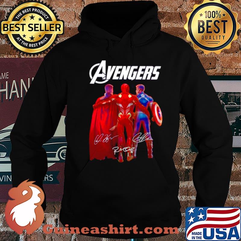 The Marvel Avengers Iron Man Chris Evans And Thor 2021 Signatures shirt
