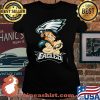 The Philadelphia Eagles And Miami Dolphins Football Game Shirt Laides tee