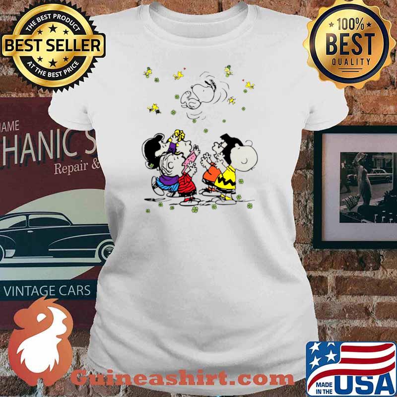 The Snoopy Woodstock And Friends Playing In Vacation 2021 Ladies tee
