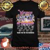 The Vinkings 60th Anniversary 1961 2021 Thank You For The Memories Signature Shirt Unisex