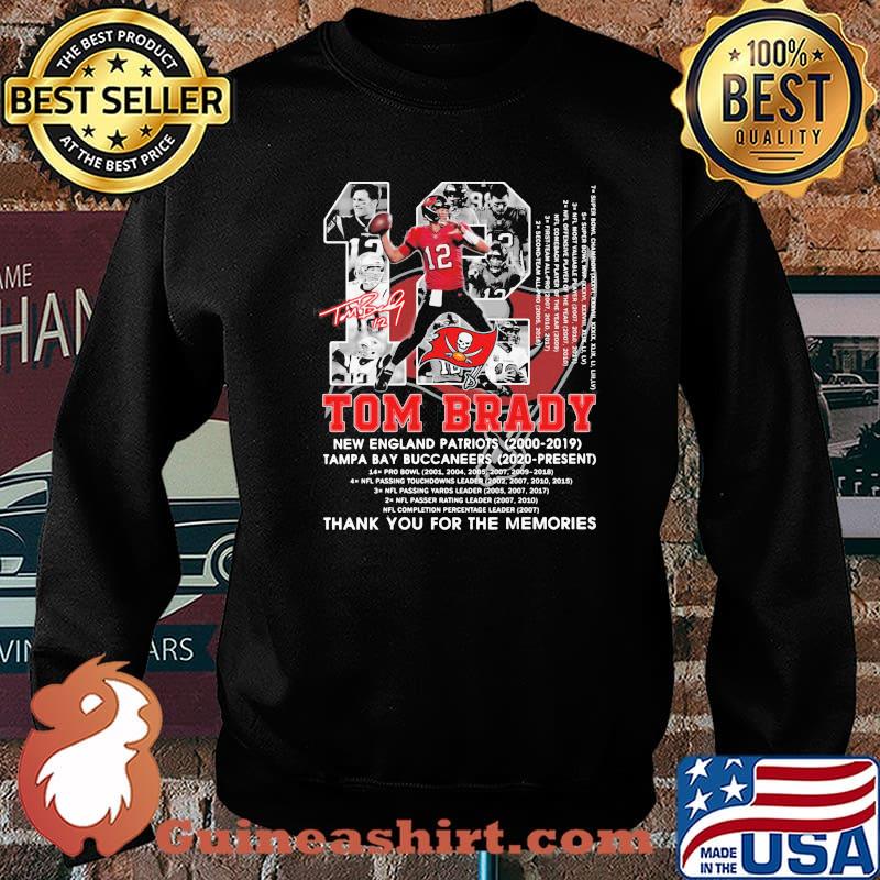 Tom Brady Tampa Bay Buccaneers Thank You For The Memories Shirt Sweater