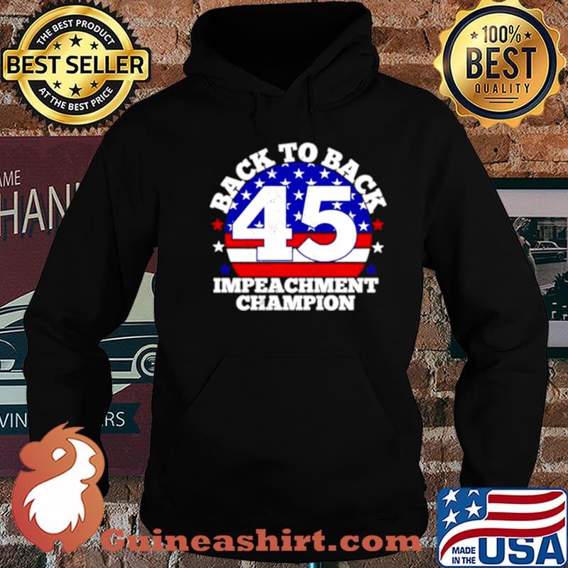 Vintage Back To Back Impeachment Champ American Flag shirt