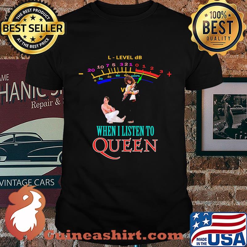 When Listen To Queen Rainbow Shirt