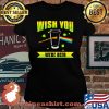 Wish You Were Beer Pink Floyd Rainbow Patrick’s Day Shirt Laides tee