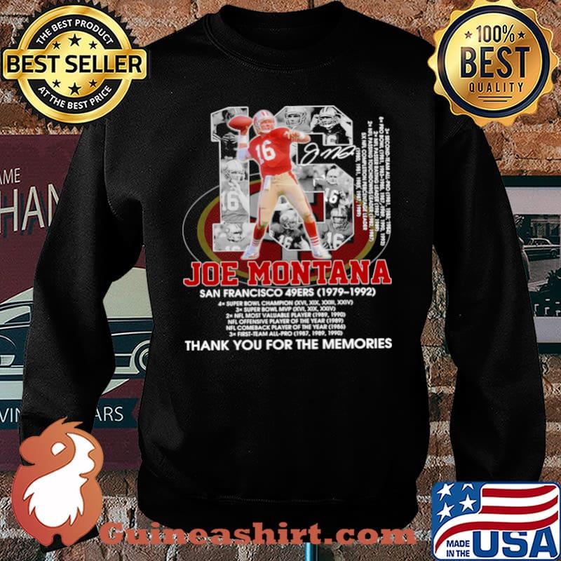 San Francisco 49ers Joe Montana Super Bowl Shirt, hoodie, sweater