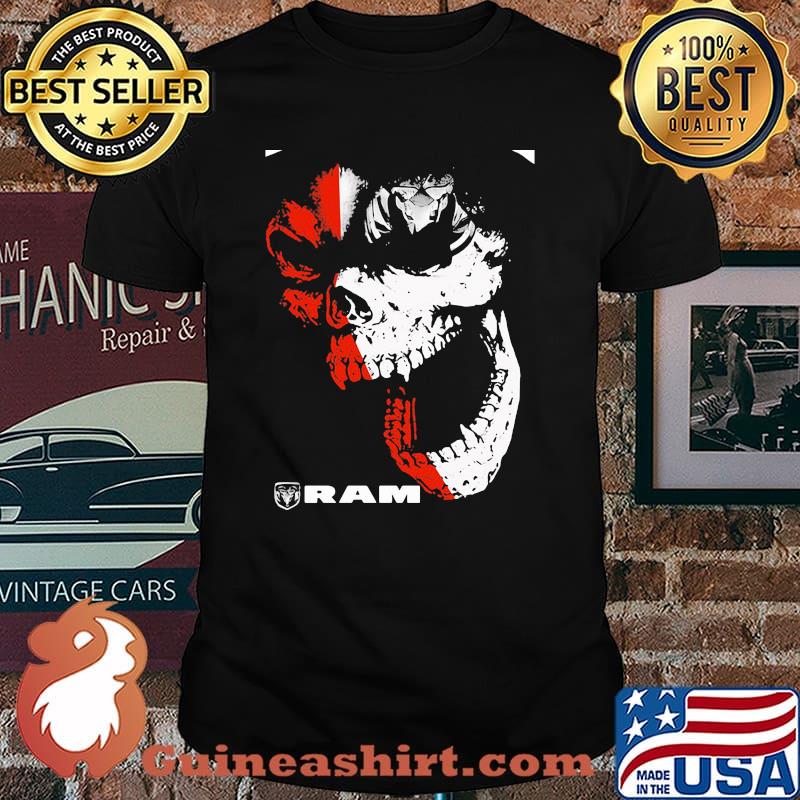 Skull With Logo Ram Trucks Shirt