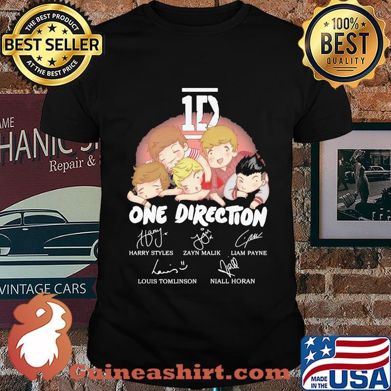 1D One Direction Signature Shirt