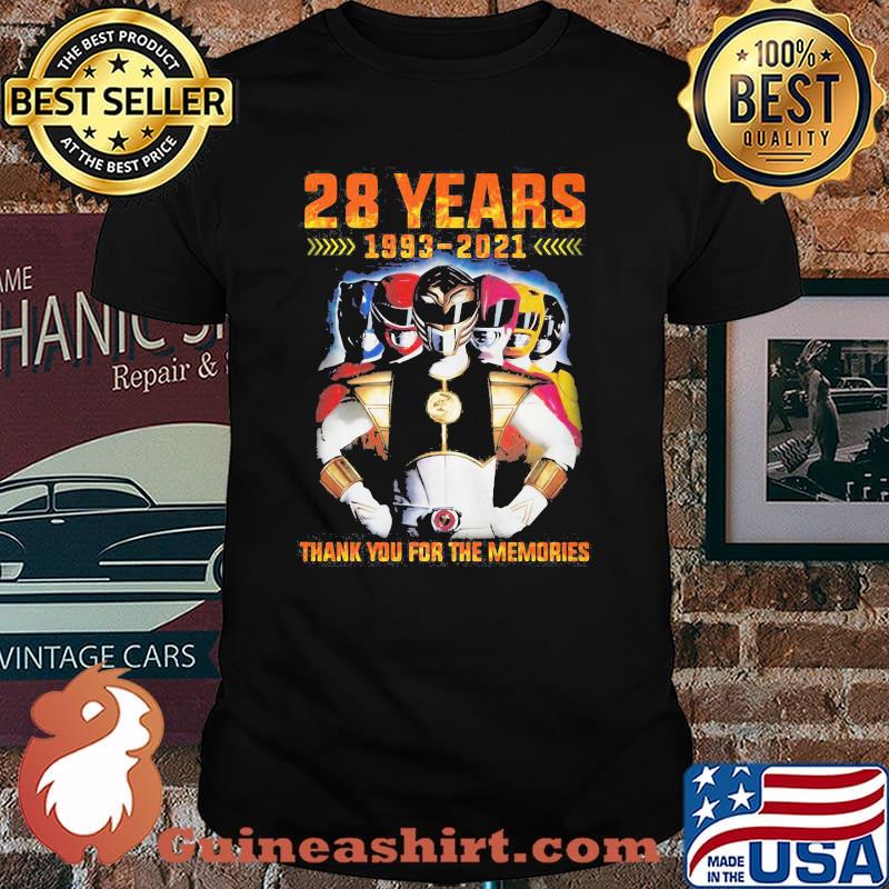 28 Years 1992 2021 Power Superman Thank You For The Memories Shirt