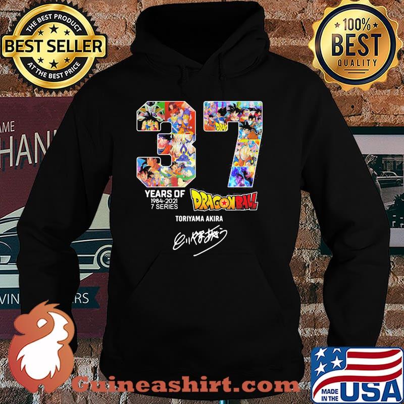 37 Years Of Dragon Ball Signature Shirt Hoodie