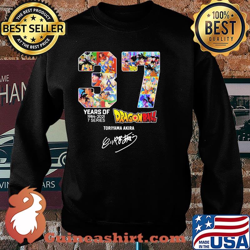 37 Years Of Dragon Ball Signature Shirt Sweater