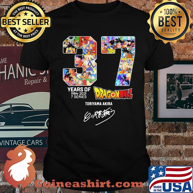 37 Years Of Dragon Ball Signature Shirt