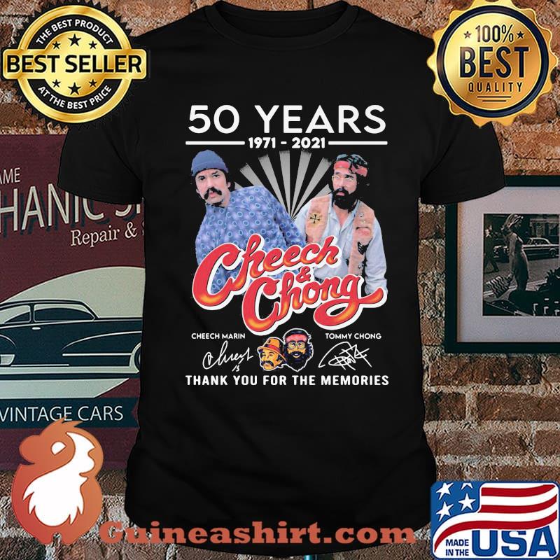 50 Years 1971 2021 Ckeeck And Ckong Thank You For The Memories Shirt