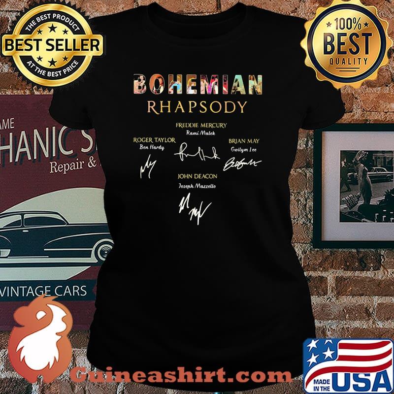 Official Bohemian Rhapsody Signature Shirt Laides tee