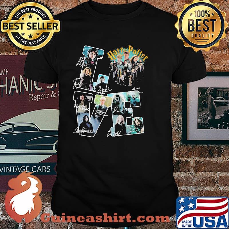 Love Harry Potter Signature Shirt