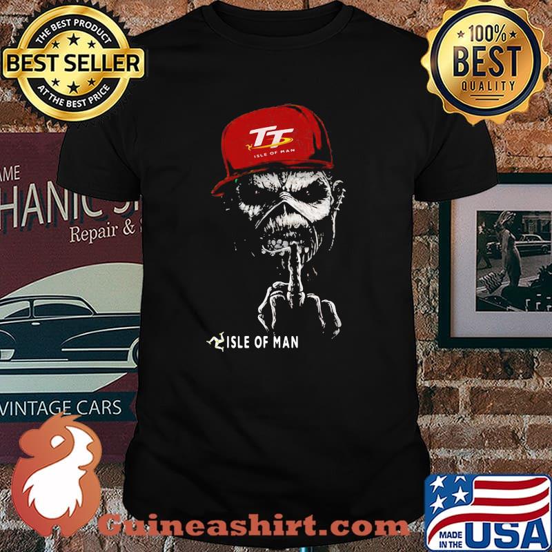 Skull Wear Hat With Logo Isle Of Man Shirt