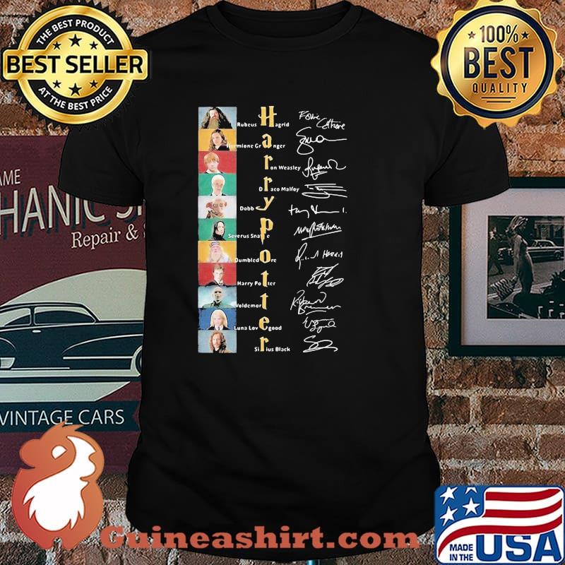 Signature Name Of All People Harry Potter Shirt