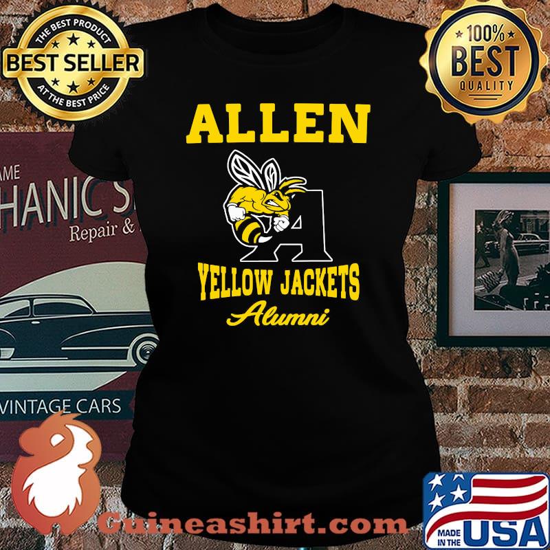 Allen Yellow Jackets Alumni Bee Shirt Laides tee
