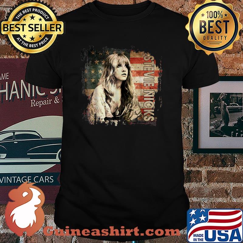 American Flag Vintage Stevie Signature Shirt