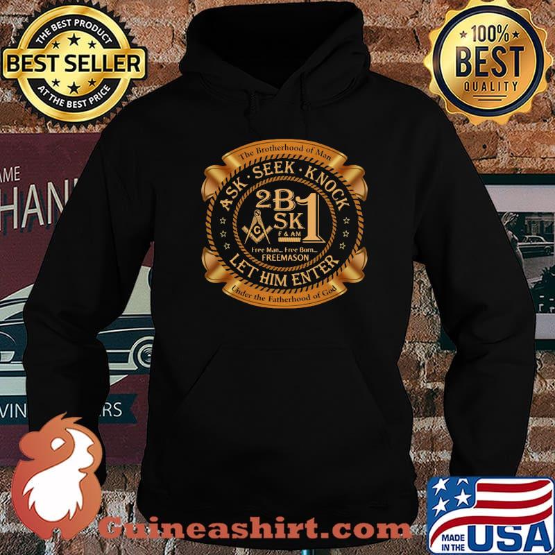 Ask Seek Knock Compass Let Him Enter Under The Fatherhood Of God Shirt Hoodie