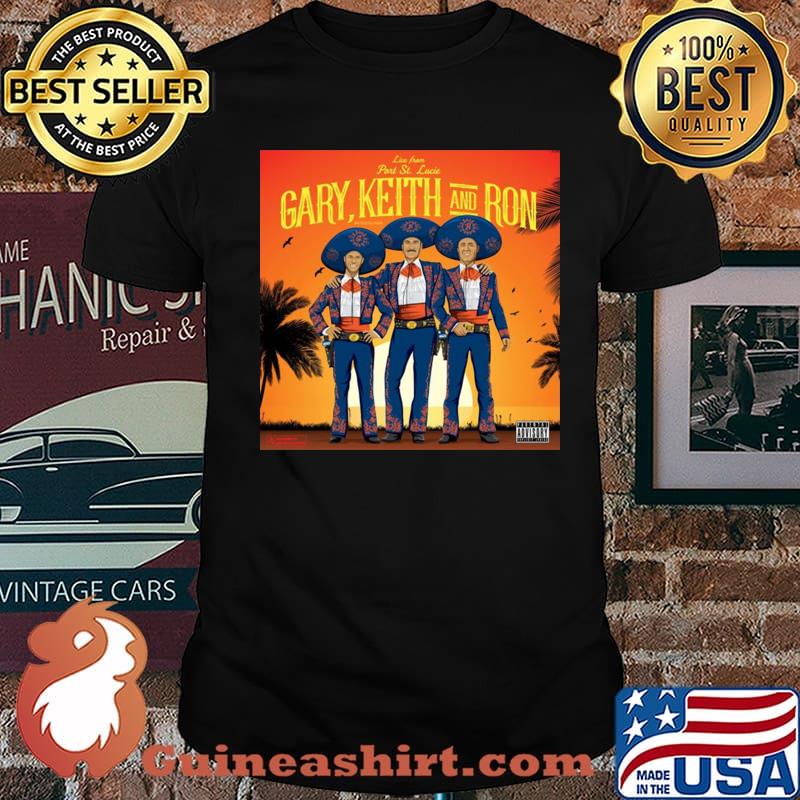 Athlete Live From Part St. Lucia Gary Keith And Ron Vintage shirt