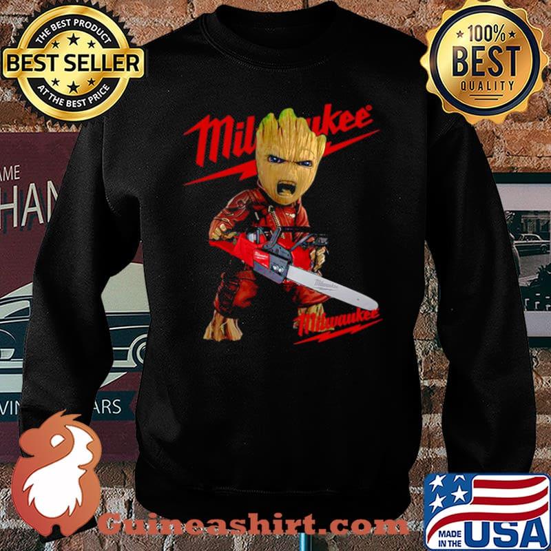 Baby Groot Hug Milwaukee Sweater